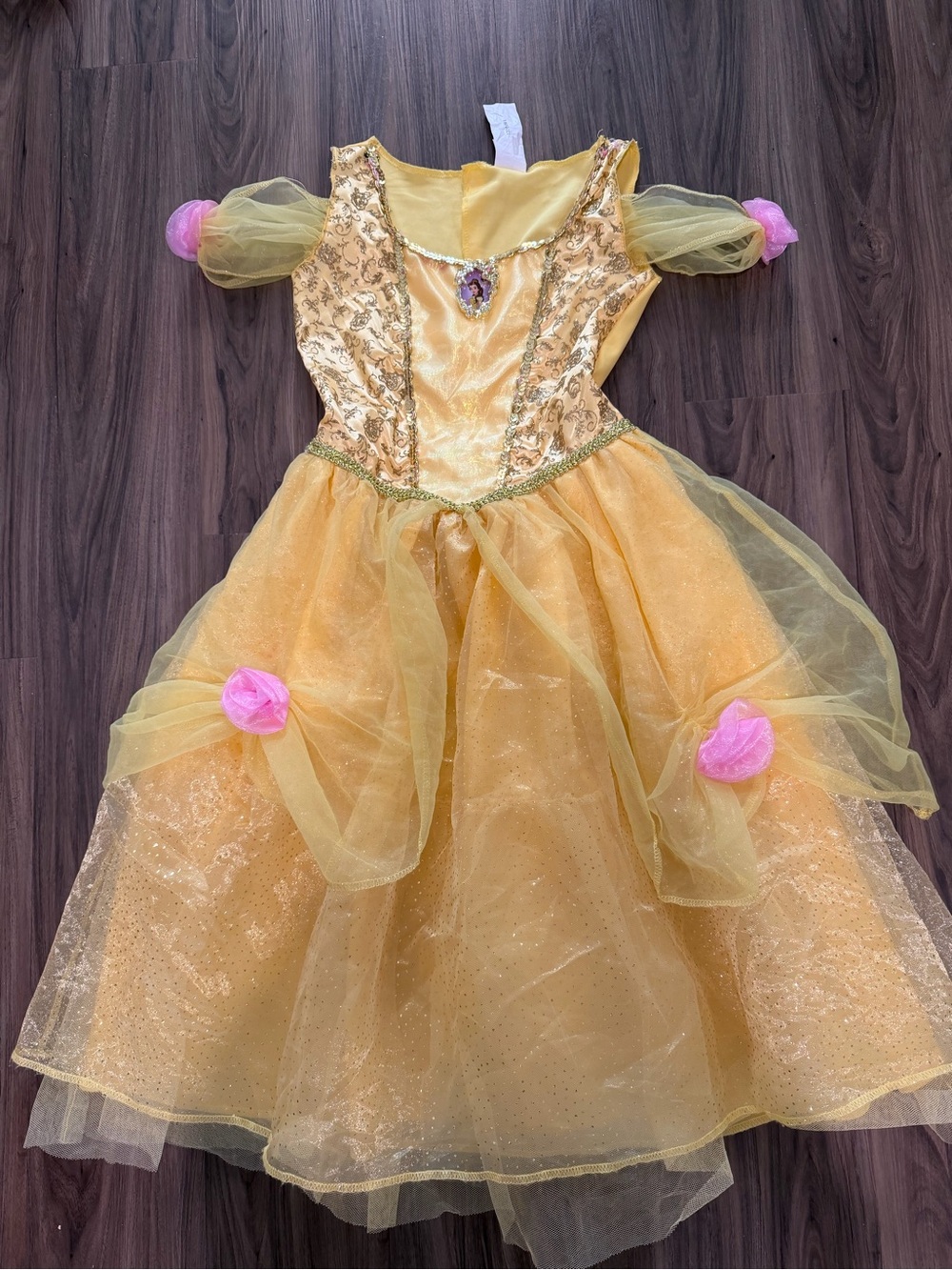 Disney Princess Belle girl sz M (7-8) Dress Costume Party, Halloween